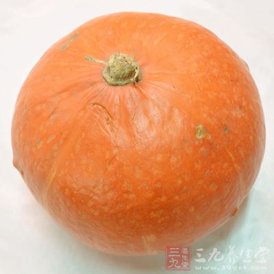 南瓜的帶有甘甜的味道，具有健胃作用