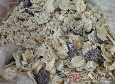 豆渣100克、燕麥片40克