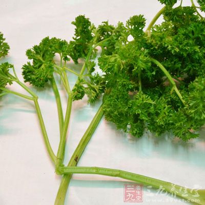 准備適量的香菜