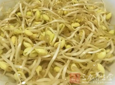 准備些許的黃豆芽