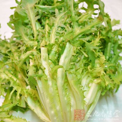 生菜清洗干淨