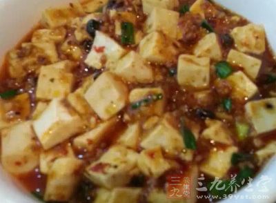 在家裡可以做一份麻婆豆腐