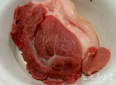 豬肉，青蒜，青椒