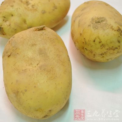 土豆味甘、性平、微涼
