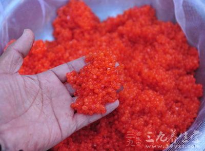 魚籽有很高的營養價值，含有卵清蛋白、球蛋白