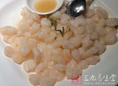 蝦仁200克，茭白50克