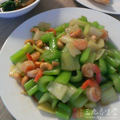 百合腰果炒蝦仁