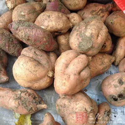先准備好紅薯 先准備好紅薯