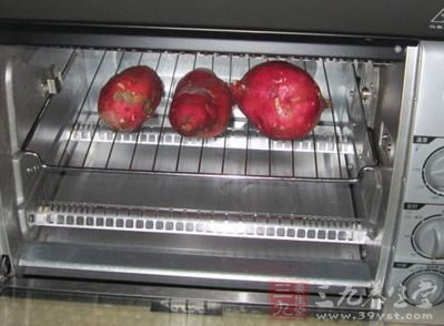 電烤箱烤紅薯做法三