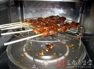 微波爐烤肉做法二