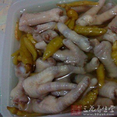 自制泡椒鳳爪