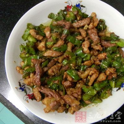 青椒炒肉絲的做法