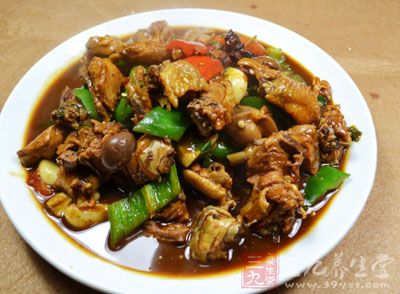 紅燒雞肉的做法二