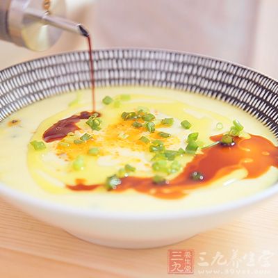 芝麻油蒸雞蛋