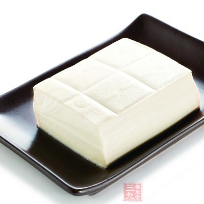豆腐中含有多種叫“皂角苷”的物質