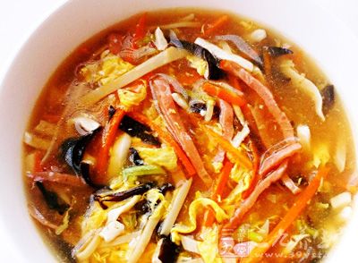 酸辣湯做法一 酸辣湯做法一