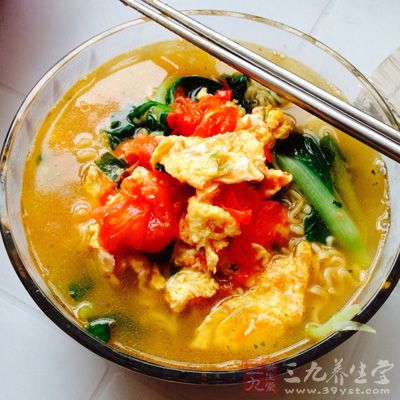 番茄雞蛋面做法四