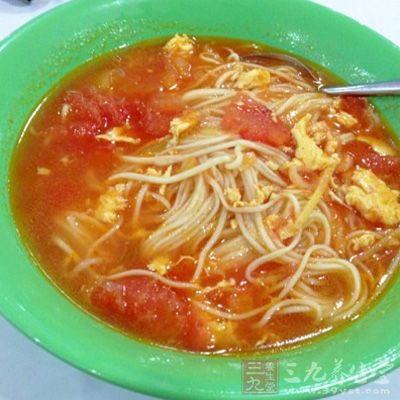 番茄雞蛋面做法三