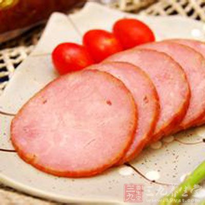 火腿中富含蛋白質，當中也含有脂質