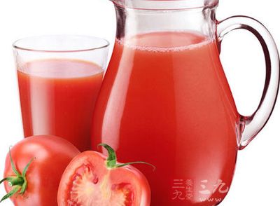 淡斑蔬菜汁：西紅柿汁