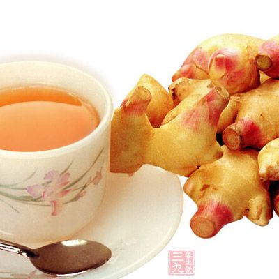 中醫認為,生姜性溫熱、辛,可疏風解表、散寒 中醫認為,生姜性溫熱、辛,可疏風解表、散寒