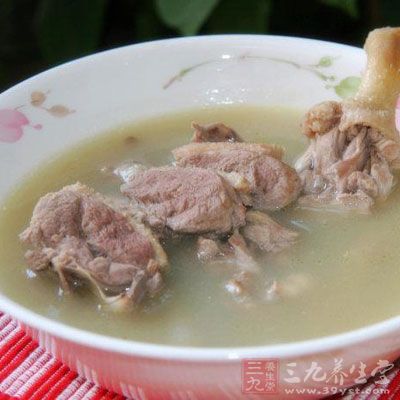 土茯苓綠豆老鴨湯
