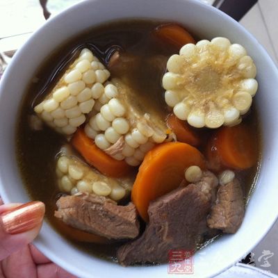 胡蘿卜玉米粉葛湯 胡蘿卜玉米粉葛湯
