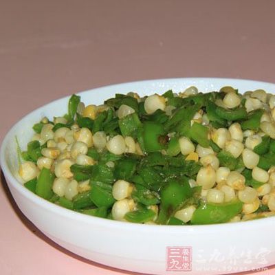 雙椒松仁炒玉米 雙椒松仁炒玉米