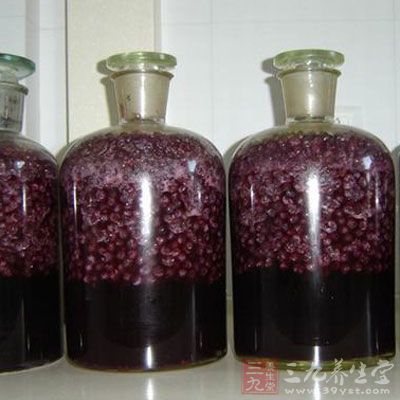 待葡萄鋪滿瓶底,大約高8厘米左右的時候加一層冰糖再鋪8厘米再加一層冰糖 待葡萄鋪滿瓶底,大約高8厘米左右的時候加一層冰糖再鋪8厘米再加一層冰糖