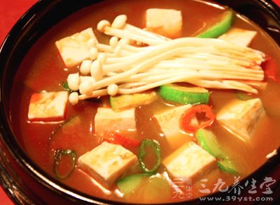 大醬湯非常有飽腹感