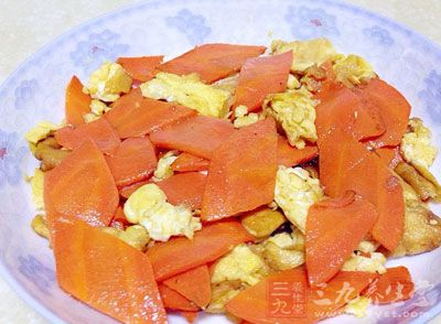 胡蘿卜炒雞蛋