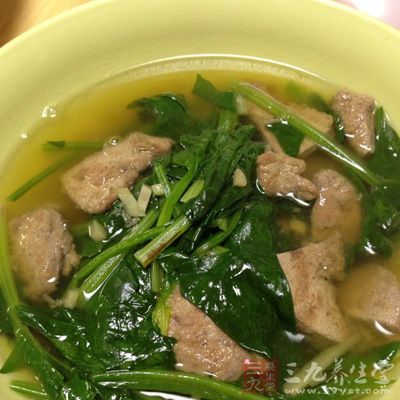 菠菜豬肝湯做法 菠菜豬肝湯做法