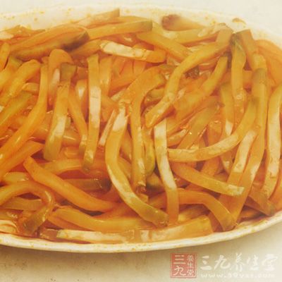 搾菜質地脆嫩，風味鮮美，營養豐富，具有一種特殊的風味