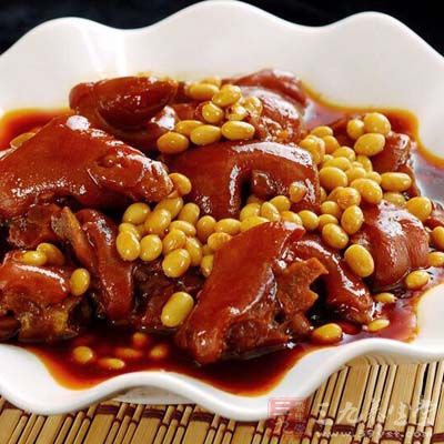 玉竹燒豬手