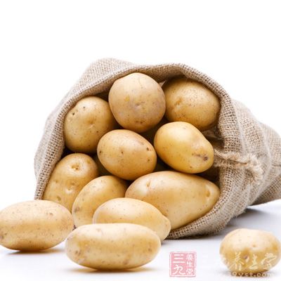 馬鈴薯是非常好的高鉀低鈉食品