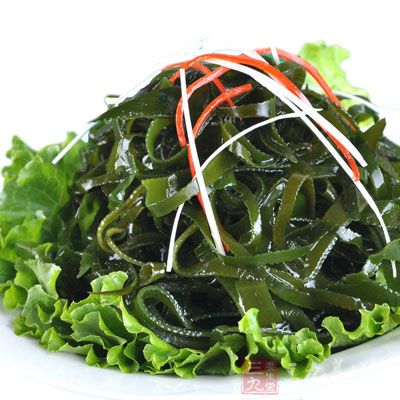 海帶與肉類同煮或是煮熟後涼拌，都是不錯的美食