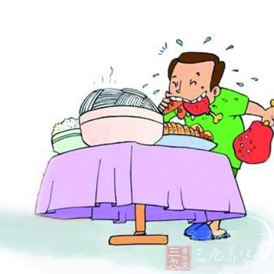 食物進入胃內，經儲納、研磨、消化，將食物變成乳糜狀，才能排入腸內