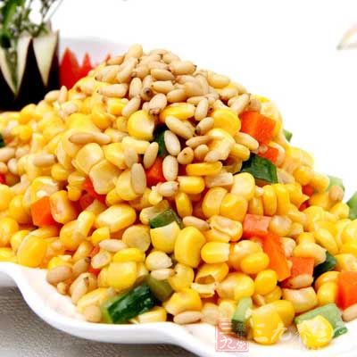 松子玉米的營養功效