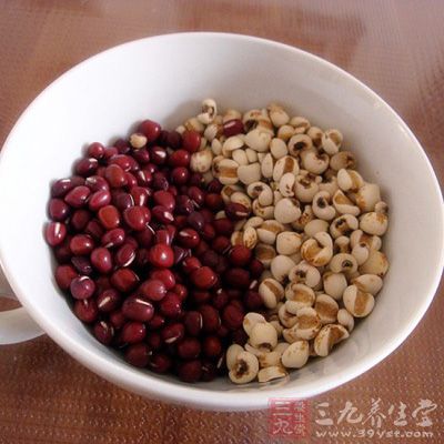 紅豆、薏米都是排毒聖品