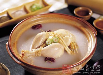 炖雞湯是以雞為主要食材