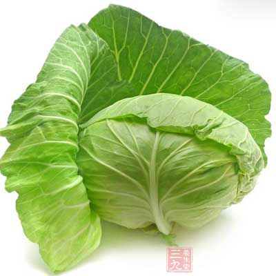 然後倒入洋白菜 然後倒入洋白菜
