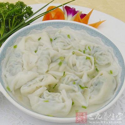 雞蛋木耳白菜餡馄饨
