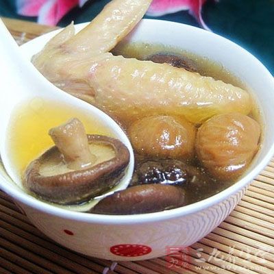 1000g雞肉、50g香菇、20g紅棗