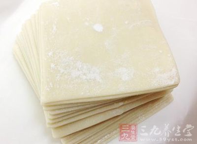 雲吞皮的做法