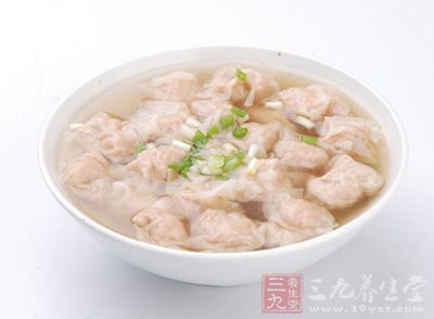 鮮肉馄饨是一道經典的漢族小吃