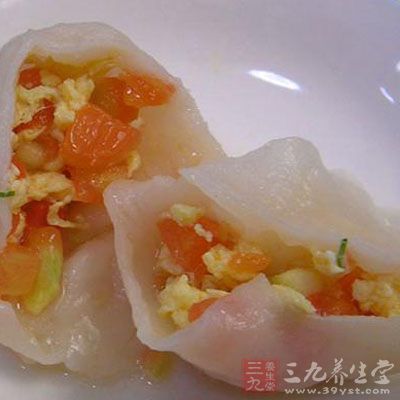 西紅柿雞蛋餃子的營養價值