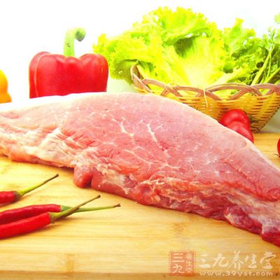 原料：豬後臀尖200g