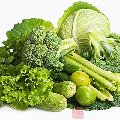 綠色蔬菜可美容