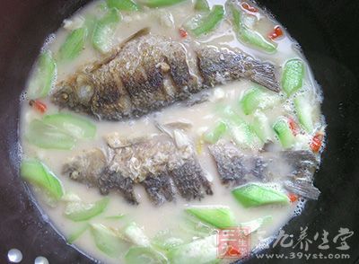 絲瓜鲫魚湯