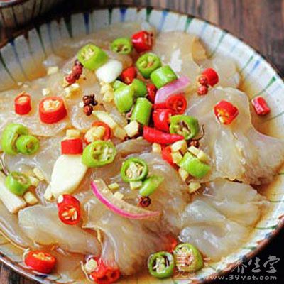 冰鎮酸辣蜇頭